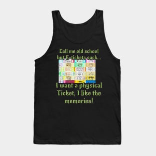 Music tickets Tank Top